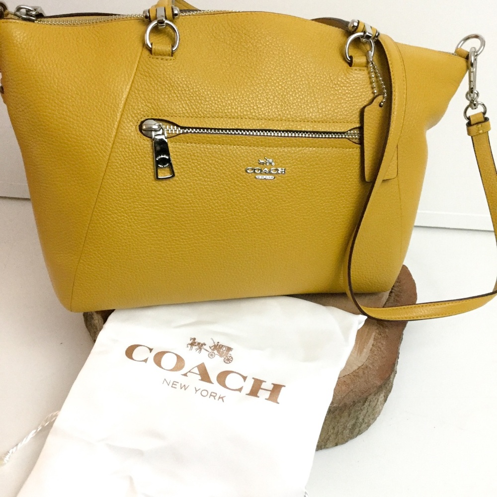 SOLD // Brand New COACH Prairie Satchel